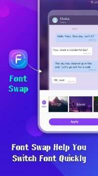 Font Swap APK version 1.3.1.101 for Android
