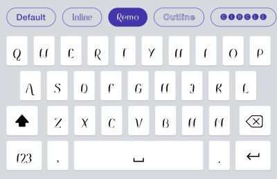Italic Font Keyboard APK Download for Android