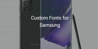 Samsung Fonts Zip File Download (2022)