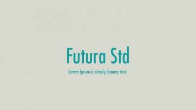 Futura STD Font [Download]