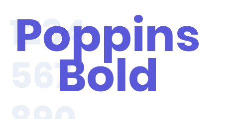 Poppins Bold Font [Donwload] latest