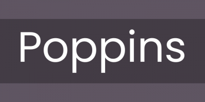 Poppins Regular Font [Download]