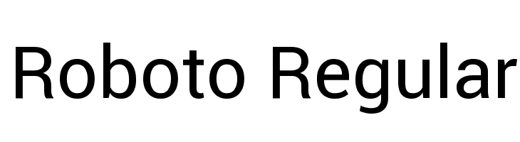 Roboto Regular Font [Download]