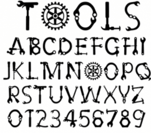 hand-tool-font