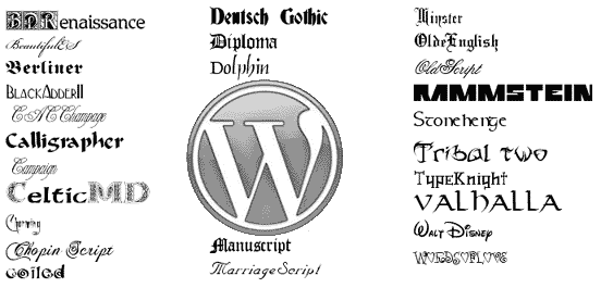 wordpress-global-fonts