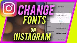 Colour Font Style for Instagram