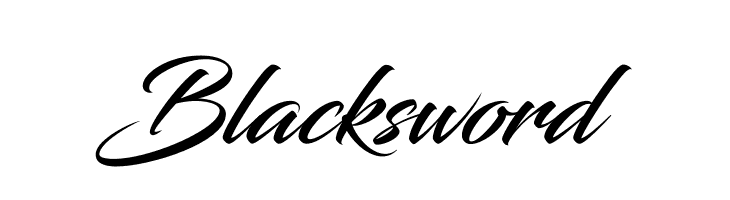 Blacksword Font Download