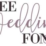 Free Wedding Calligraphy Fonts