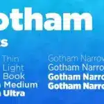 Gotham Book Font Google