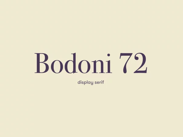 badoni-72-font