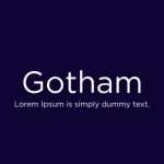 gotham-bold-font