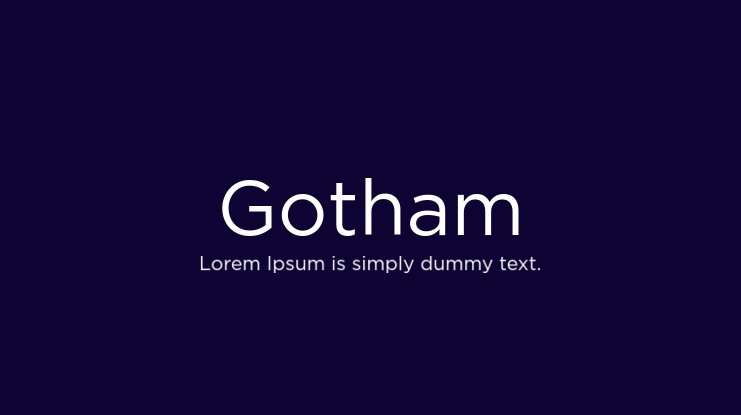 gotham-bold-font