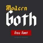 Modern Gothic Fonts