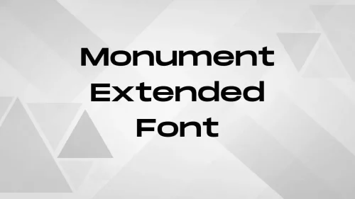 monument-extended-font