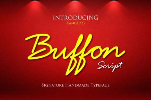 buffon-font