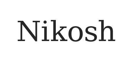 nikosh-font