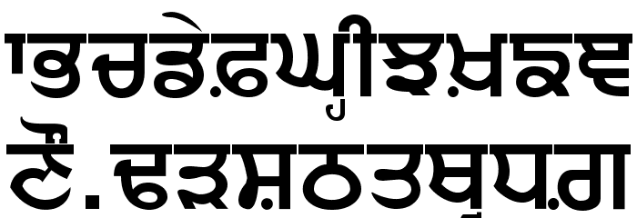 stylish-punjabi-fonts-free-download