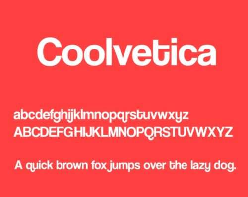 coolvetica-font