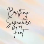 brittany-signature-regular-font-family-down