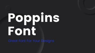 poppins-font