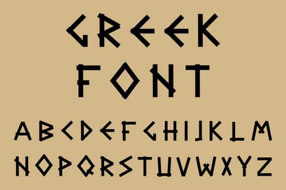 classical-greek-font