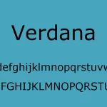 verdana-font-free-download