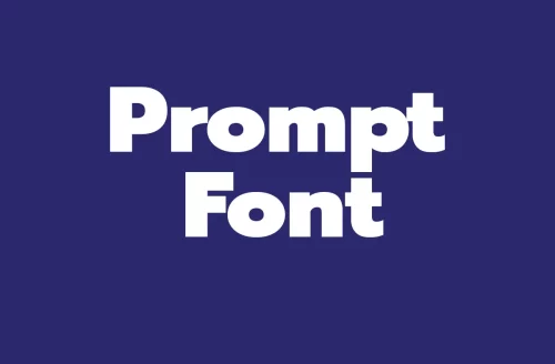 prompt-font-download-free