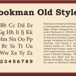 bookman-old-style-font