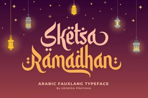 sketsa-ramadhan-font-download-free