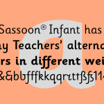 sassoon-infant-font